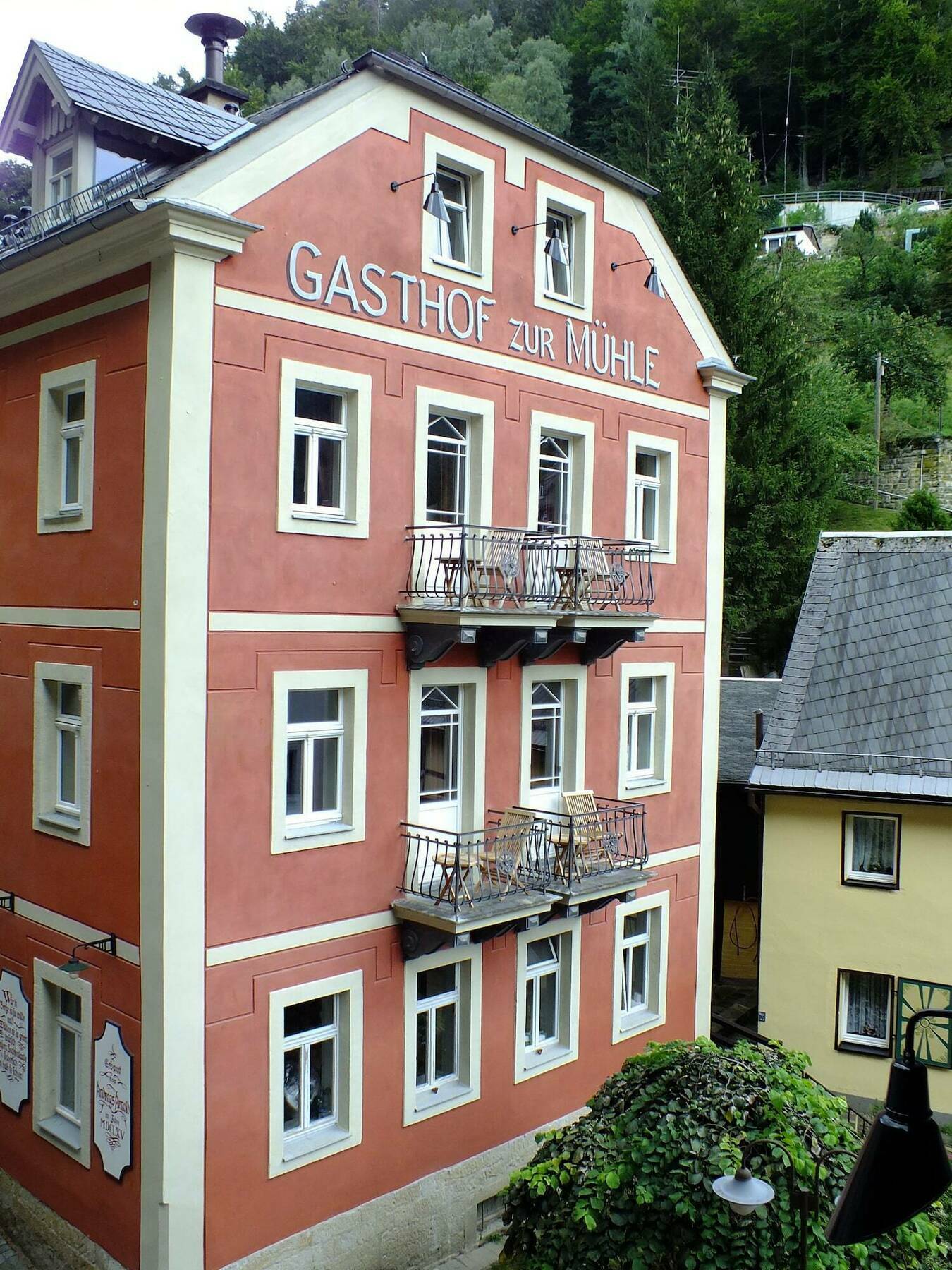 Bio-Hotel Zur Muehle 巴特尚道 外观 照片